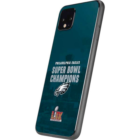 NFL Philadelphia Eagles Super Bowl LIX Champions Google Pixel 4 Skin